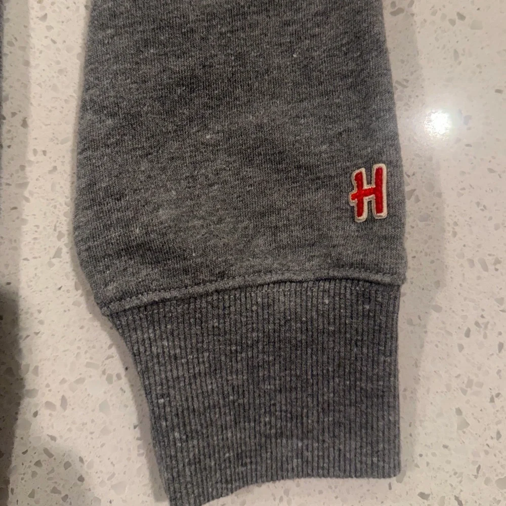 Homage Philadelphia Eagles Crewneck Sweatshirt Gray Size M
